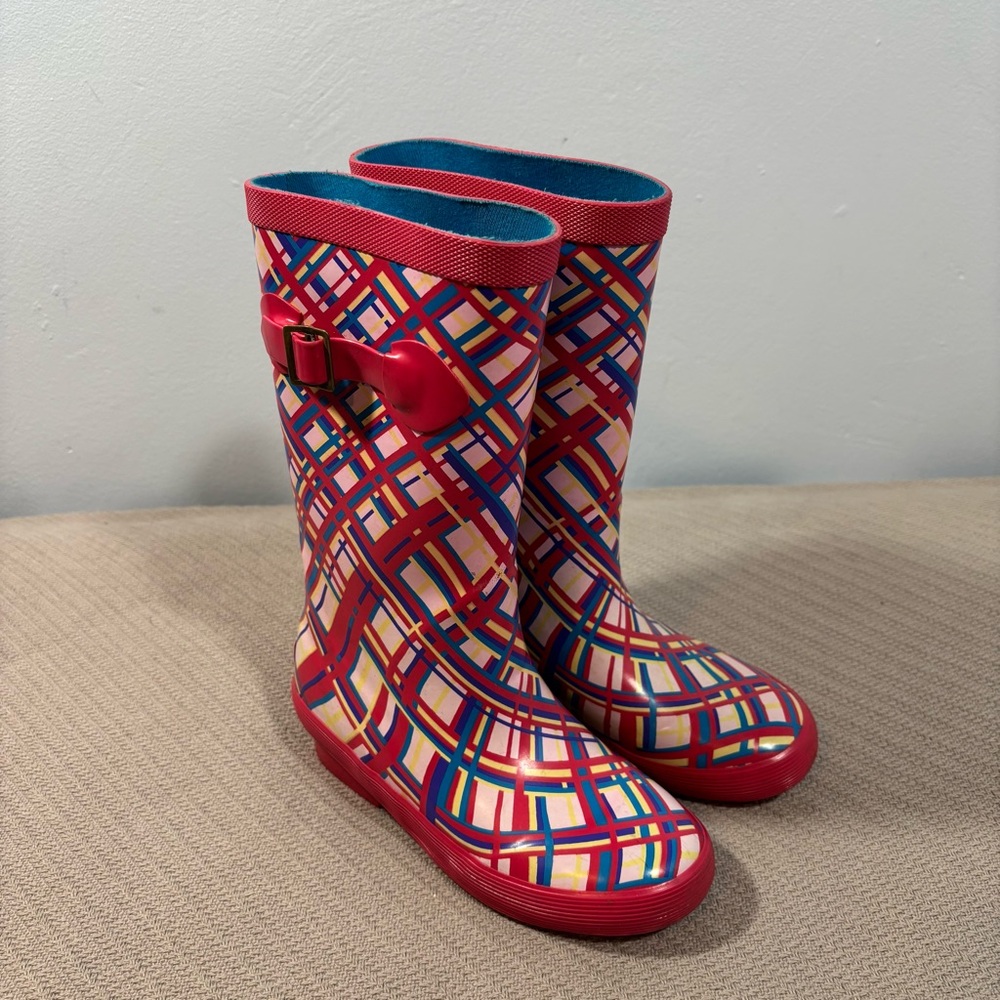 LL Bean Wellies Kids Boots Waterproof Rain Boots